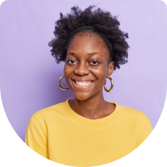 a girl in yellow shirt